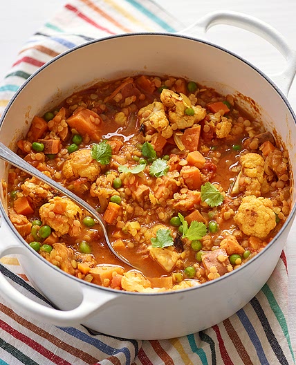 Vegetable dhansak