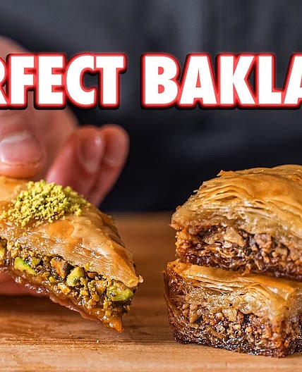 Easy Authentic Baklava At Home (2 Ways) Turkish Pistachio and Greek Cinnamon Walnut