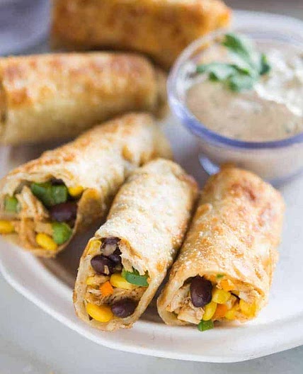Southwest Egg Rolls
