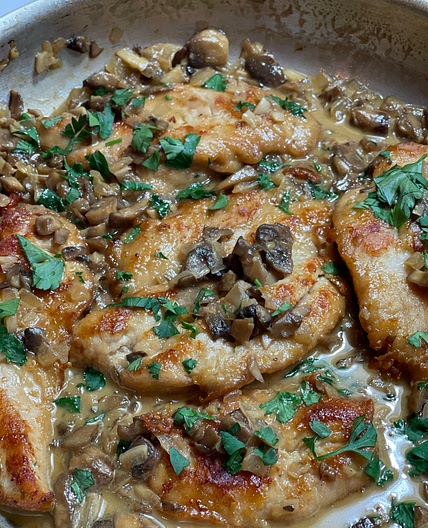 Chicken Marsala