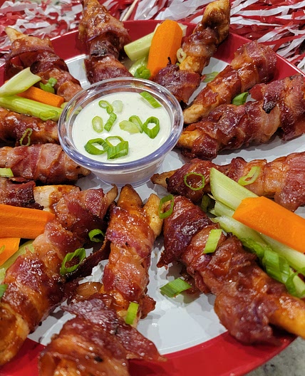 TAILGATING: BBQ Bacon Brown Sugar Chicken Tenders
