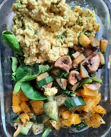 Tofu scramble