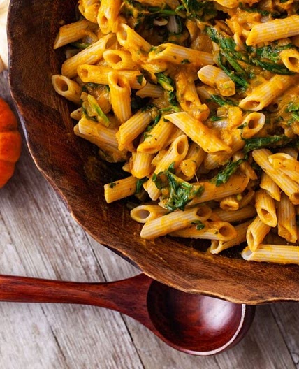 Vegan Pumpkin Pasta