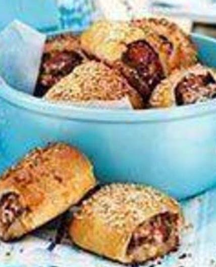 Turkey sausage rolls
