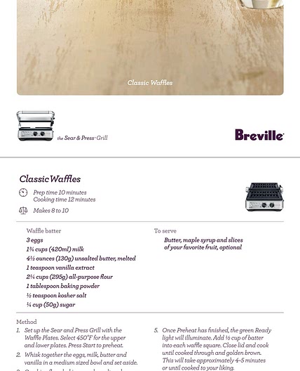 Classic Waffles