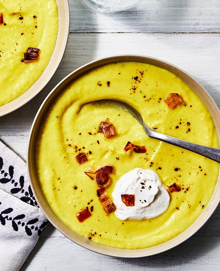 Cauliflower Leek Soup