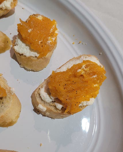 Butternut Squash Crostini