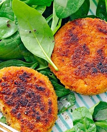 Chickpea and Corn Cakes
