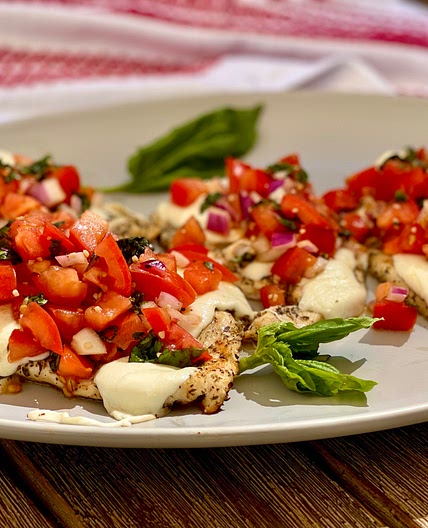 Chicken Bruschetta - Joy Bauer