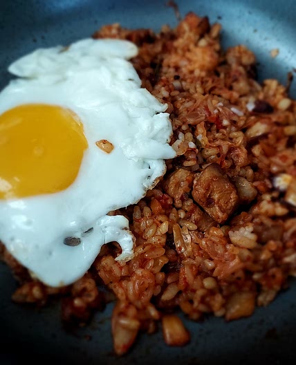 김치 볶음밥(재료부족 할 때)