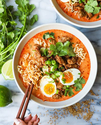 Thai Coconut Curry Ramen