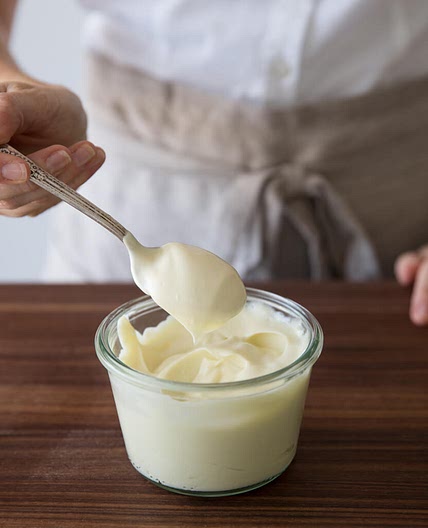 Homemade Mayonnaise Recipe (in 1 Minute!)