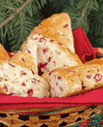 Air Fryer-Cranberry Scones