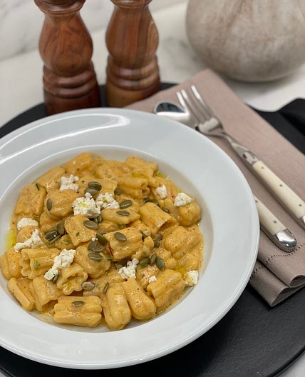 Pumpkin and Boursin Mac n Cheese