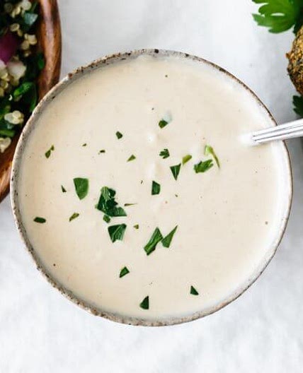 The BEST Tahini Sauce Recipe (How to Make Tahini Sauce)
