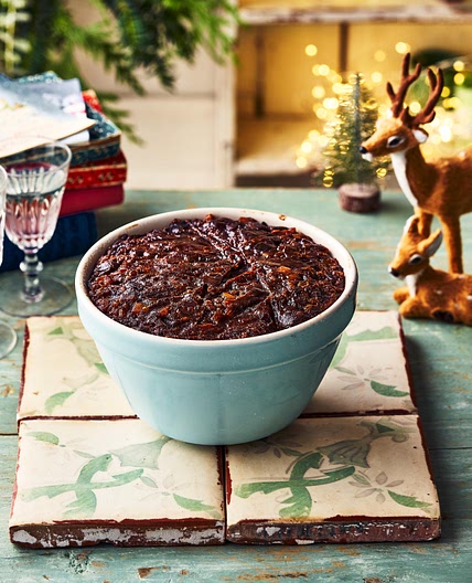 Chocolate Orange Christmas Pudding