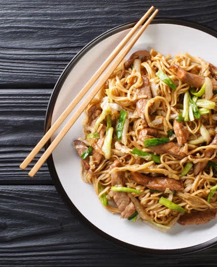 Pork Noodle Stir-fry