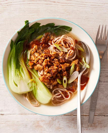 Tantanmen Stir-Fried Tofu Ramen With Chilli Oil