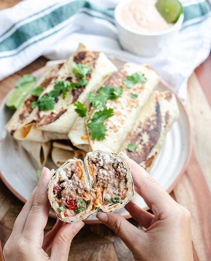 The Best Meal Prep Chipotle Beef Burritos