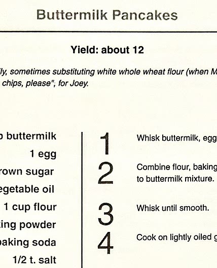 Buttermilk pancakes by Janine
