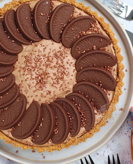 No-Bake Terry's Chocolate Orange Tart!