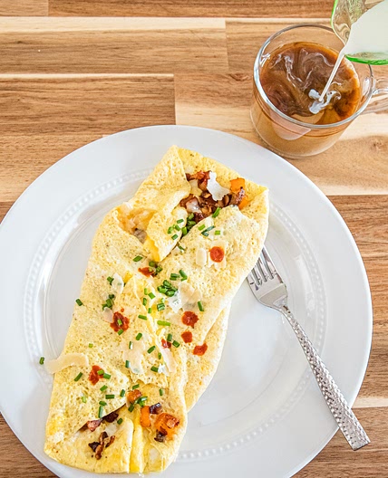 Perfect Thin Stuffed Omelettes