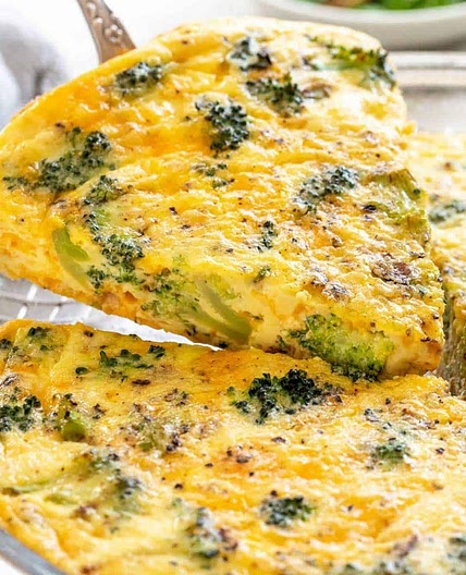 Crustless Broccoli Quiche