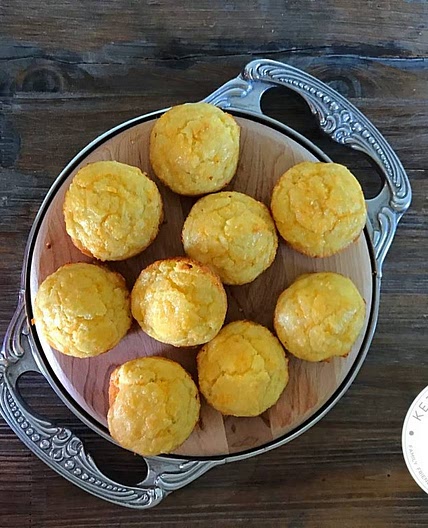 Keto Cornbread Muffins