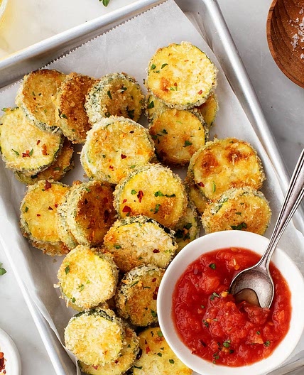 Air Fryer Zucchini Chips