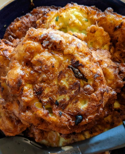 Mom's Zucchini Pancakes
