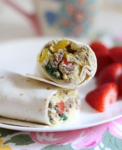 Freezer-to-microwave breakfast burritos | The Family Freezer