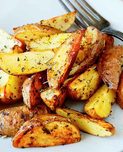 Quartiers de pommes de terre 
