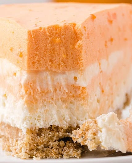 No-Bake Orange Creamsicle Cheesecake