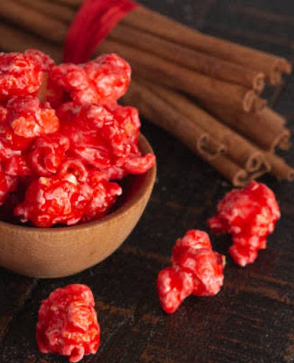 Red Hot Cinnamon Candy Popcorn