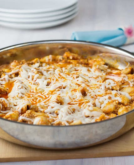 Easy Inside-Out Stuffed Shells