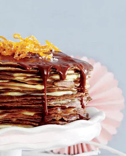 Chocolate Orange Crepe Cake | Canadian Living
