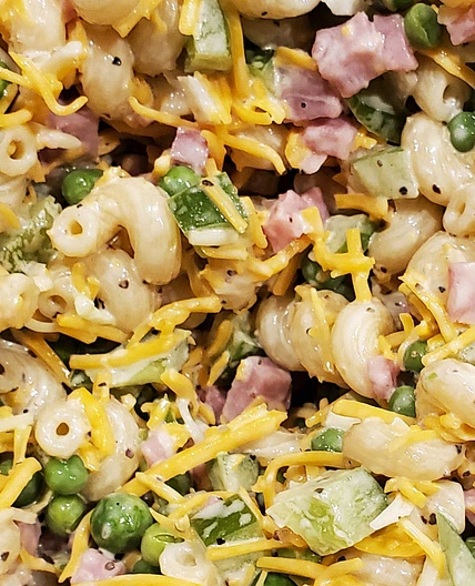 Ham and Shell Salad