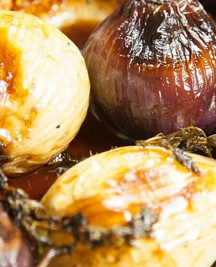 Simple roasted onions