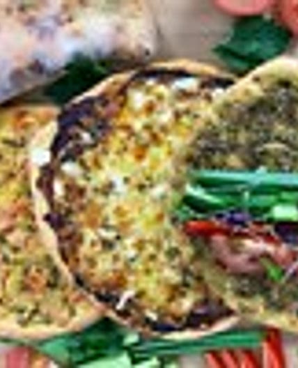 Manakish three ways