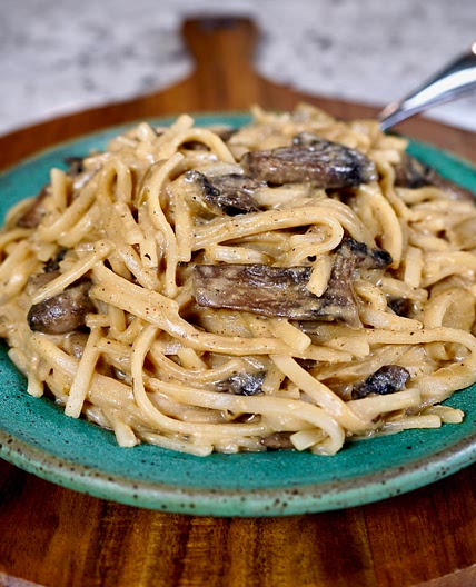 Vegan Mushroom Stroganoff