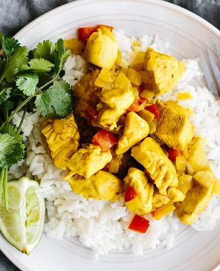 Coconut Curry Chicken (Super Easy!)
