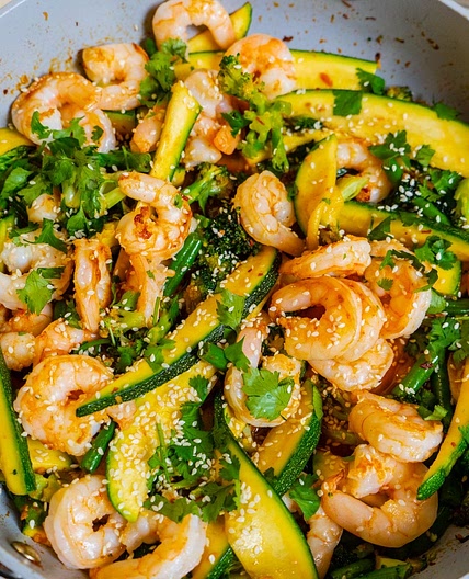 15 Min Shrimp Stir Fry — Low Carb Love™