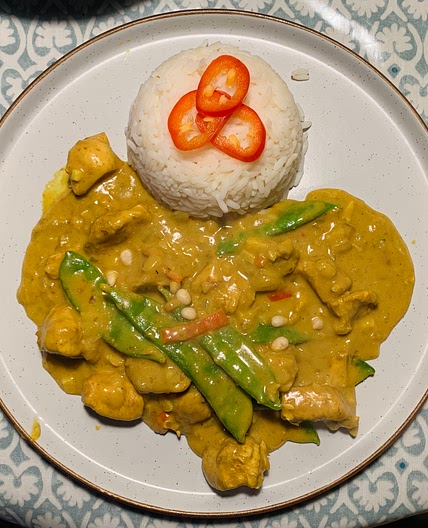 Peanut Butter Chicken Curry