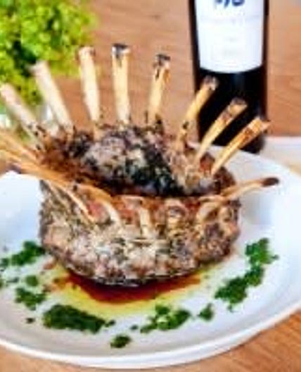 Crown Roast Of Lamb With Fresh Herbs