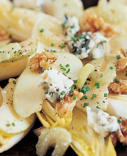 Roquefort, Walnut and Chicory Salad