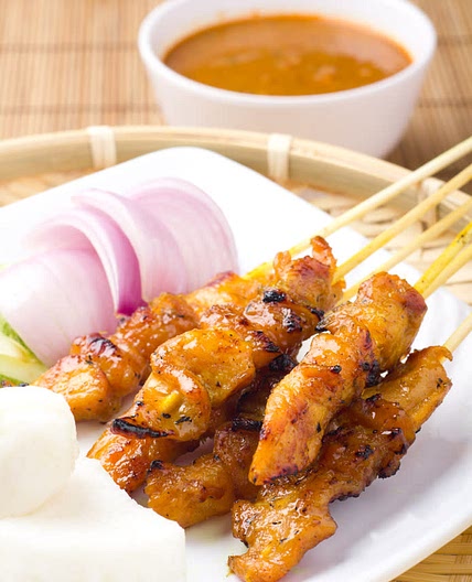 Singapore Chicken Satay
