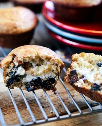 Lemon Honey Fig Muffins