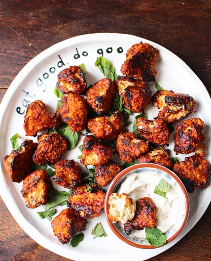 Buffalo Cauliflower Nuggets