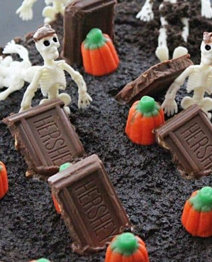 Halloween Oreo Brownies