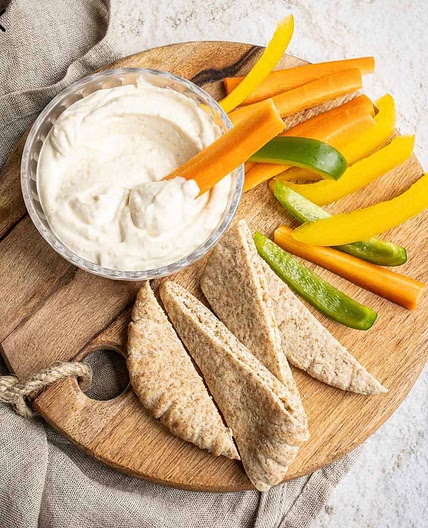 French onion dip snack